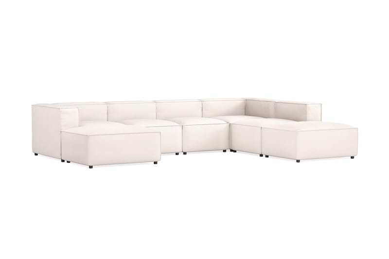 Noriaki Soffa 5-sits U-Soffa Beige - Möbler - Vardagsrum - Soffor - U-soffor