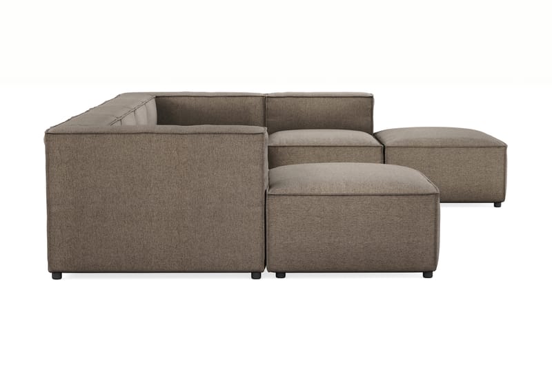 Noriaki Soffa 5-sits U-Soffa Grå - U-soffor