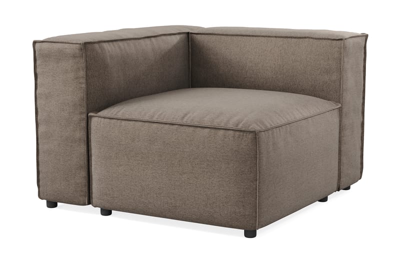 Noriaki Vänstermodul 120 cm Grå - Möbler - Vardagsrum - Soffor - 2-sits soffor