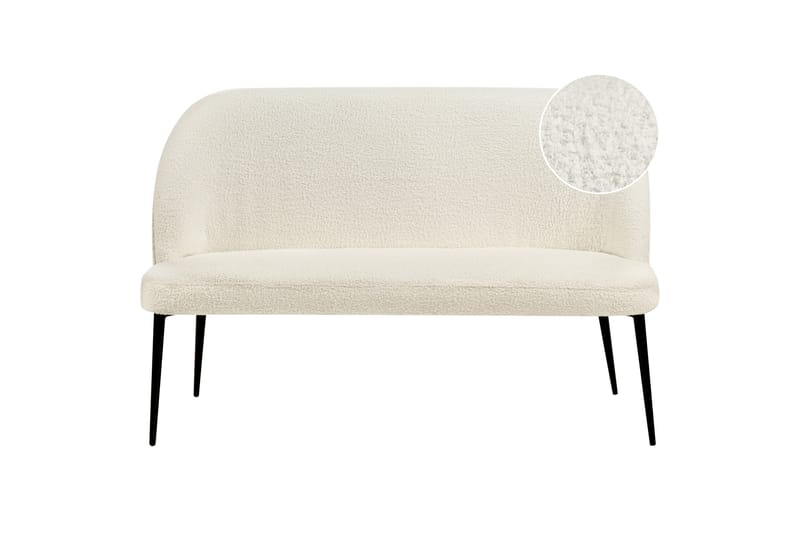 Osbyn Soffa 2-sits - Beige/Svart - Möbler - Vardagsrum - Soffor - 2-sits soffor