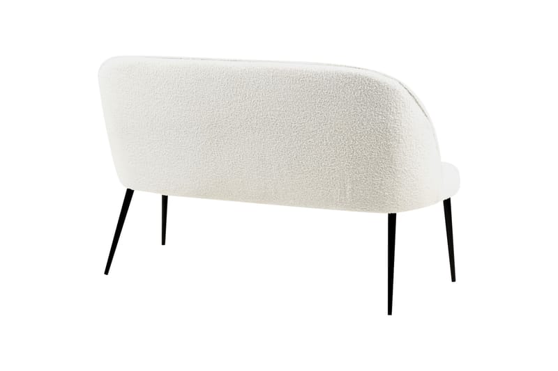 Osbyn Soffa 2-sits - Svart/Vit - Möbler - Vardagsrum - Soffor - 2-sits soffor