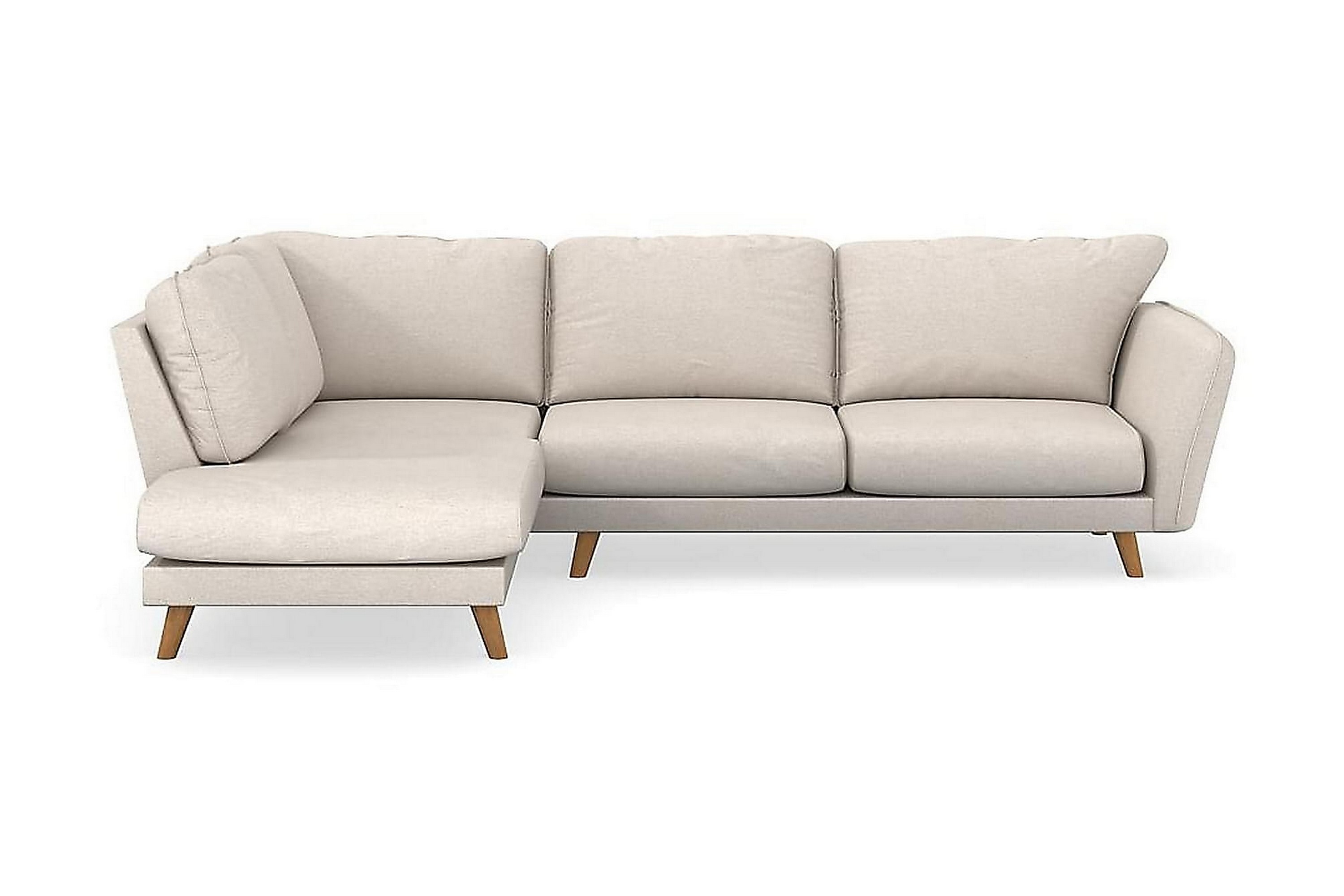 OSCAR LYX Schäslongsoffa Vänster Beige –