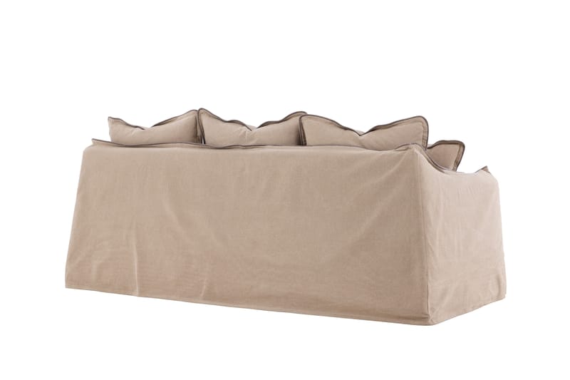 OSKARSHAMN Soffa 3 cm Brun - Möbler - Vardagsrum - Soffor - 3-sits soffor