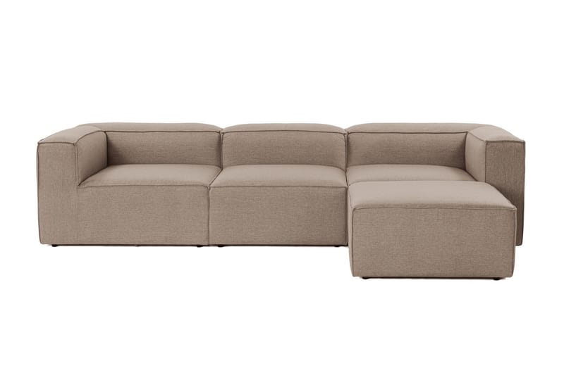 Redlands Soffa med Divan 3-sits - Brun - Möbler - Vardagsrum - Soffor - Divansoffa & schäslong