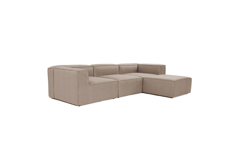 Redlands Soffa med Divan 3-sits - Brun - Möbler - Vardagsrum - Soffor - Divansoffa & schäslong