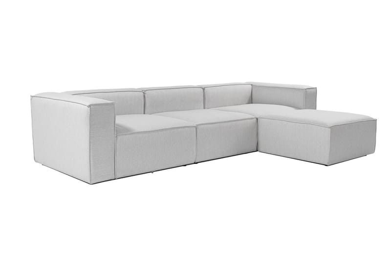 Redlands Soffa med Divan 3-sits - Grå - Möbler - Vardagsrum - Soffor - Divansoffa & schäslong