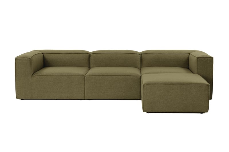 Redlands Soffa med Divan 3-sits - Grön - Möbler - Vardagsrum - Soffor - Divansoffa & schäslong