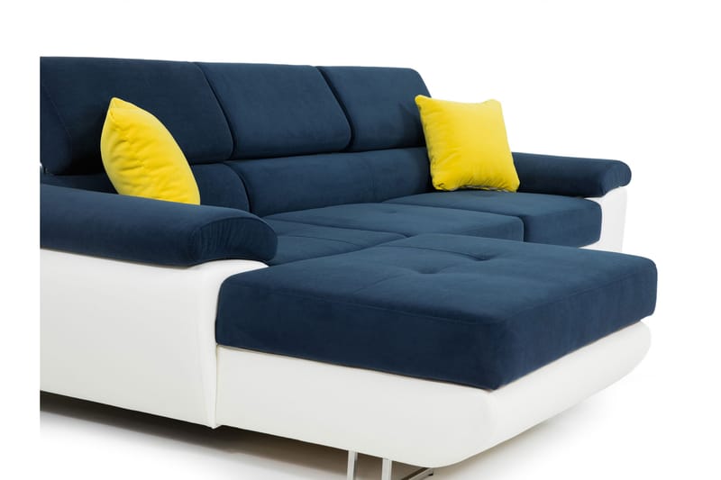 Reginia Soffa med Divan 3-sits - Vit - Möbler - Vardagsrum - Soffor - Divansoffa & schäslong