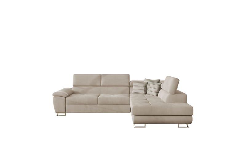 Reginia Soffa med Schäslong 3-sits - Beige - Möbler - Vardagsrum - Soffor - Divansoffa & schäslong