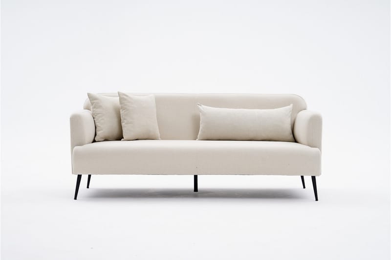 Revos 3-sits Soffa Creme - Möbler - Vardagsrum - Soffor - 3-sits soffor