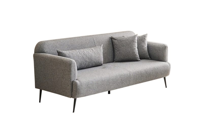 Revos 3-sits Soffa Grå - Möbler - Vardagsrum - Soffor - 3-sits soffor