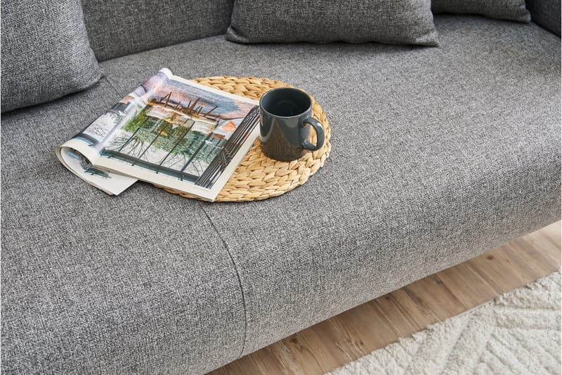 Revos 3-sits Soffa Grå - Möbler - Vardagsrum - Soffor - 3-sits soffor