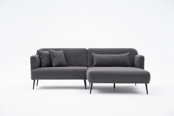 Revos 4-sits Soffa med Divan Antracit