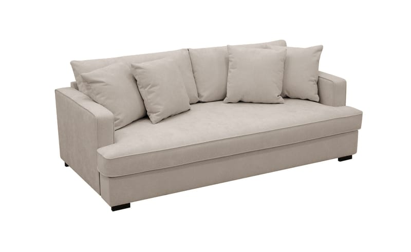 Rossi Djup 3-sits Soffa Hel dyna - Ljus Brun - Möbler - Vardagsrum - Soffor - 3-sits soffor