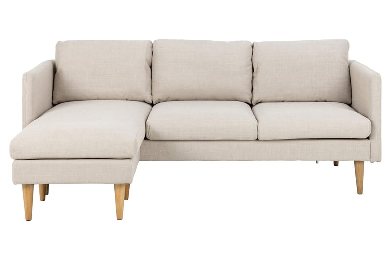 Sanat 3-sits Soffa med Divan Beige - Möbler - Vardagsrum - Soffor - Divansoffa & schäslong