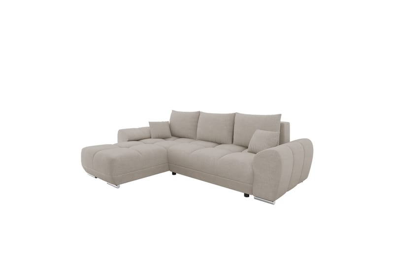 Simerly Soffa med Divan 3-sits - Beige - Möbler - Vardagsrum - Soffor - Divansoffa & schäslong