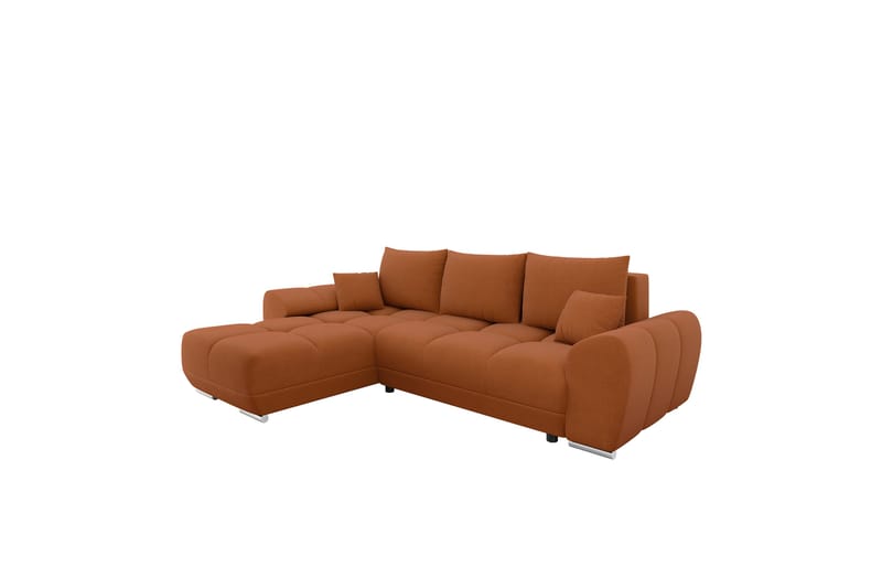 Simerly Soffa med Divan 3-sits - Orange - Möbler - Vardagsrum - Soffor - Divansoffa & schäslong