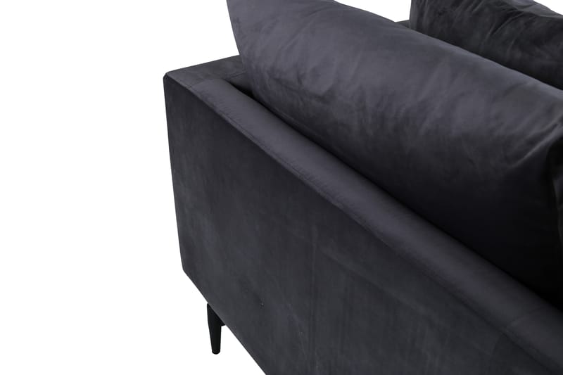 Sofia 3-sits Soffa - Mörkgrå - Möbler - Vardagsrum - Soffor - 3-sits soffor