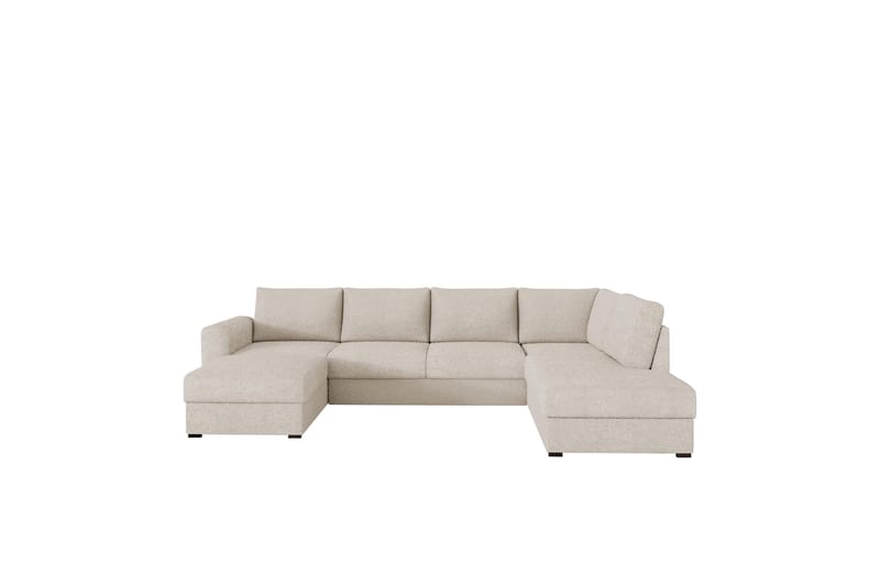 Taberk Soffa med Divan och Schäslong 4-sits - Beige - Möbler - Vardagsrum - Soffor - U-soffor