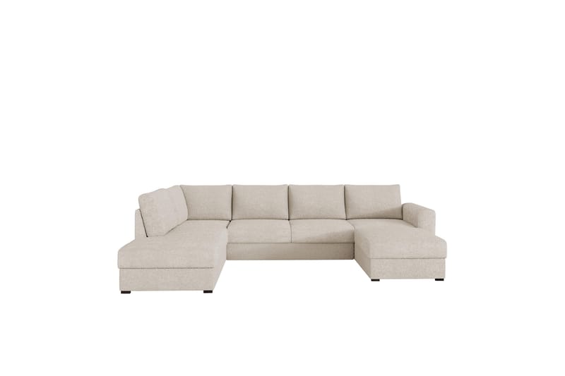 Taberk Soffa med Divan och Schäslong 4-sits - Beige - Möbler - Vardagsrum - Soffor - U-soffor