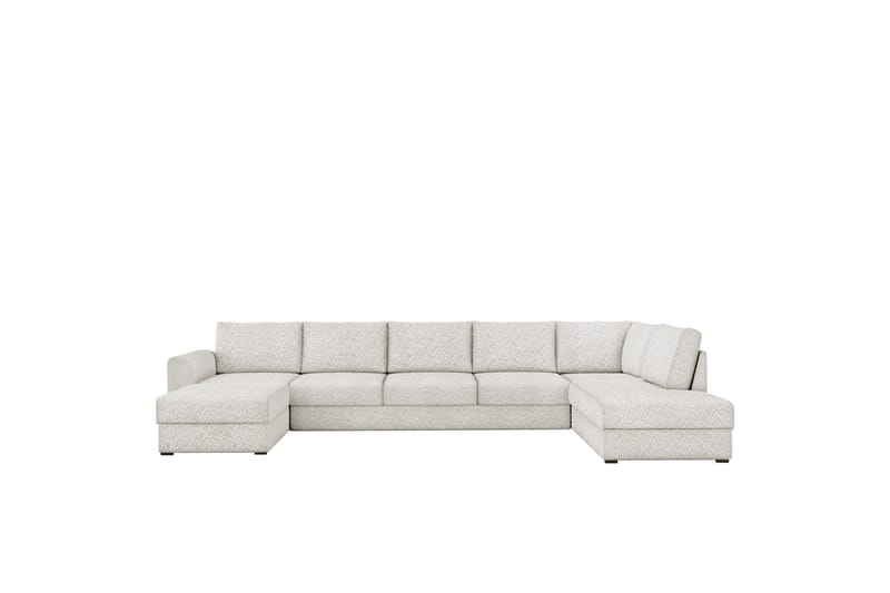 Taberk Soffa med Divan och Schäslong 5-sits - Beige - Möbler - Vardagsrum - Soffor - U-soffor