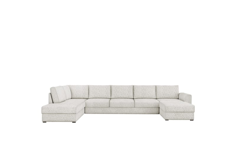 Taberk Soffa med Divan och Schäslong 5-sits - Beige - Möbler - Vardagsrum - Soffor - U-soffor