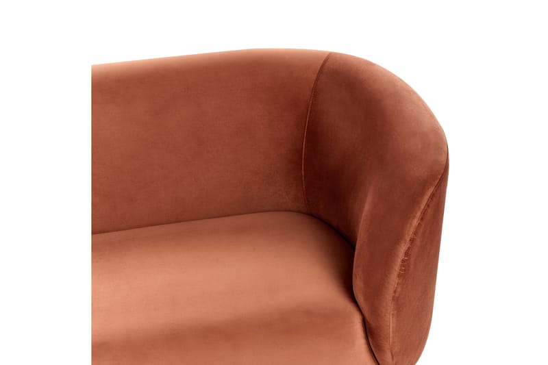 Tuka Soffa 2-sits - Svart/Orange - Möbler - Vardagsrum - Soffor - 2-sits soffor