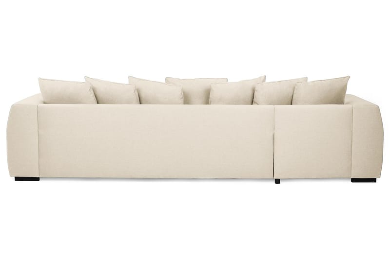 CLARKSVILLE U-soffa med Dubbeldivan Kuvertkuddar Beige - Möbler - Vardagsrum - Soffor - U-soffor