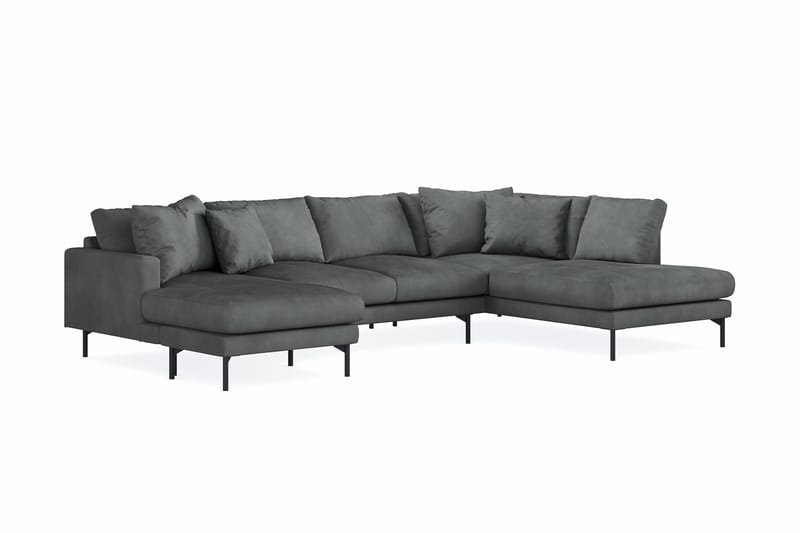 CONCAN 5-sits U-Soffa Grå - Möbler - Vardagsrum - Soffor - U-soffor