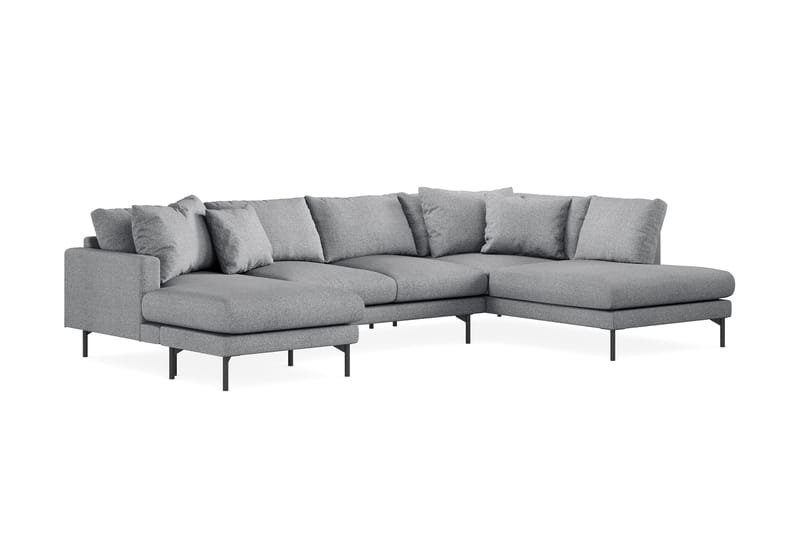 CONCAN 5-sits U-Soffa Grå - Möbler - Vardagsrum - Soffor - U-soffor