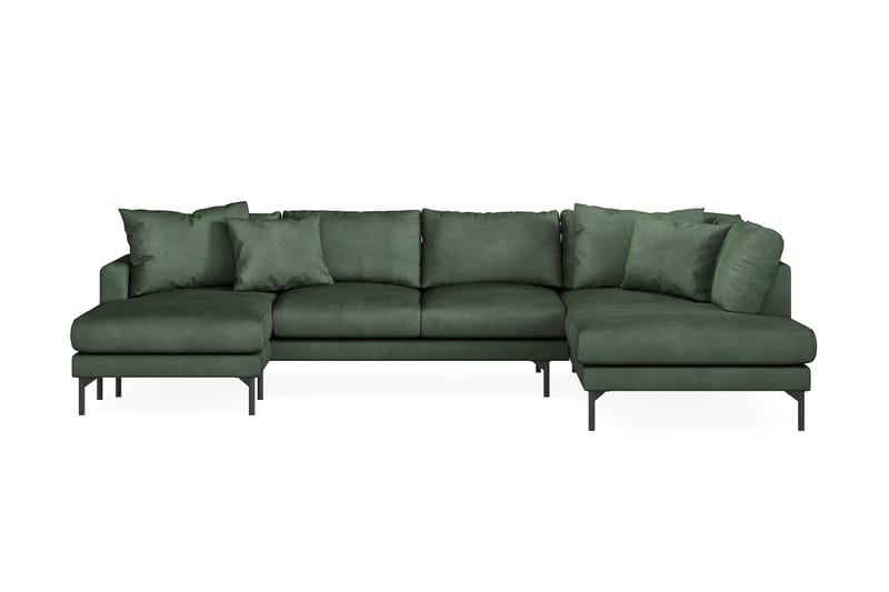 CONCAN 5-sits U-Soffa Grön - Möbler - Vardagsrum - Soffor - U-soffor