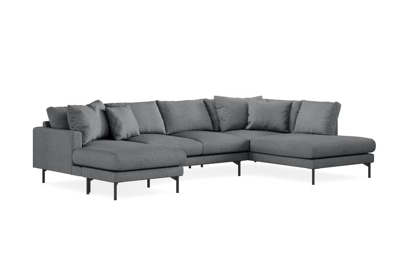 CONCAN 5-sits U-Soffa Mörkgrå - Möbler - Vardagsrum - Soffor - U-soffor