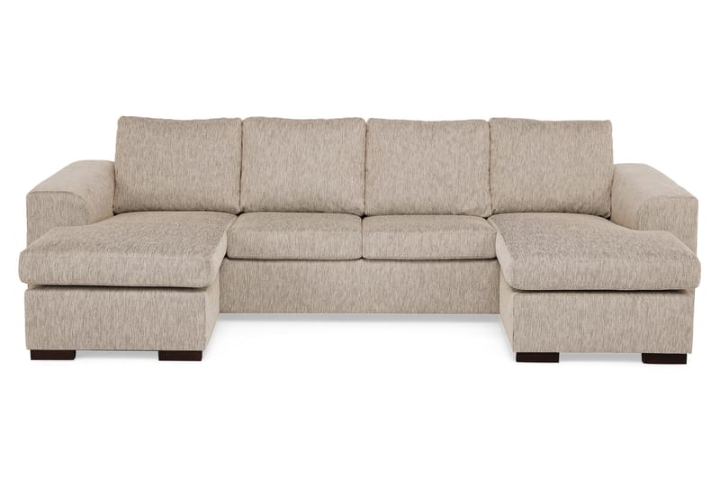 CONNECT Dubbeldivansoffa 4-sits Beige - Möbler - Vardagsrum - Soffor - U-soffor