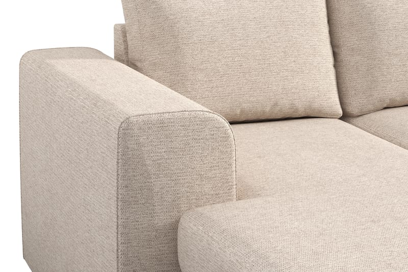 CONNECT U-soffa Large med Divan Vänster Beige - Möbler - Vardagsrum - Soffor - U-soffor