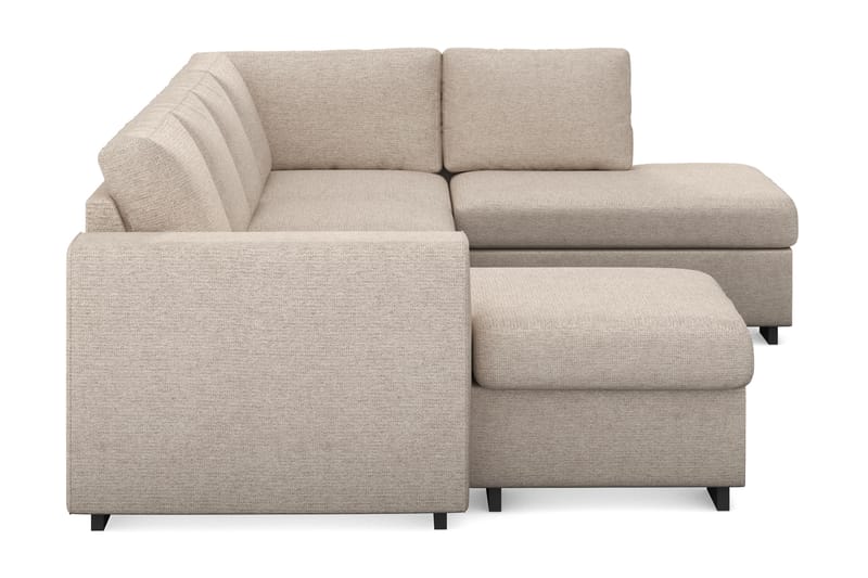 CONNECT U-soffa Large med Divan Vänster Beige - Möbler - Vardagsrum - Soffor - U-soffor