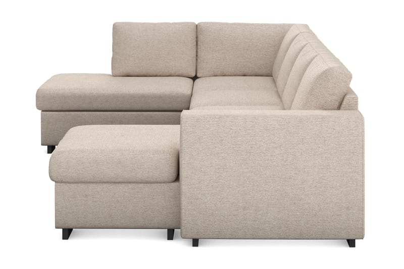 CONNECT U-soffa XL med Divan Höger Beige - Möbler - Vardagsrum - Soffor - U-soffor