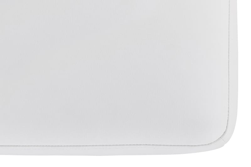 CONNECT U-soffa XL med Divan Höger Konstläder Vit - Skinnsoffor - U-soffor