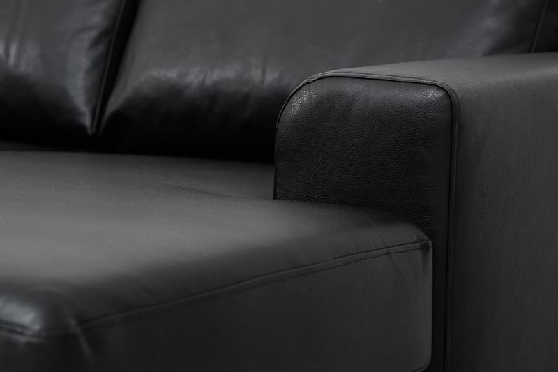 CONNECT U-soffa XL med Divan Höger Svart - Möbler - Vardagsrum - Soffor - U-soffor