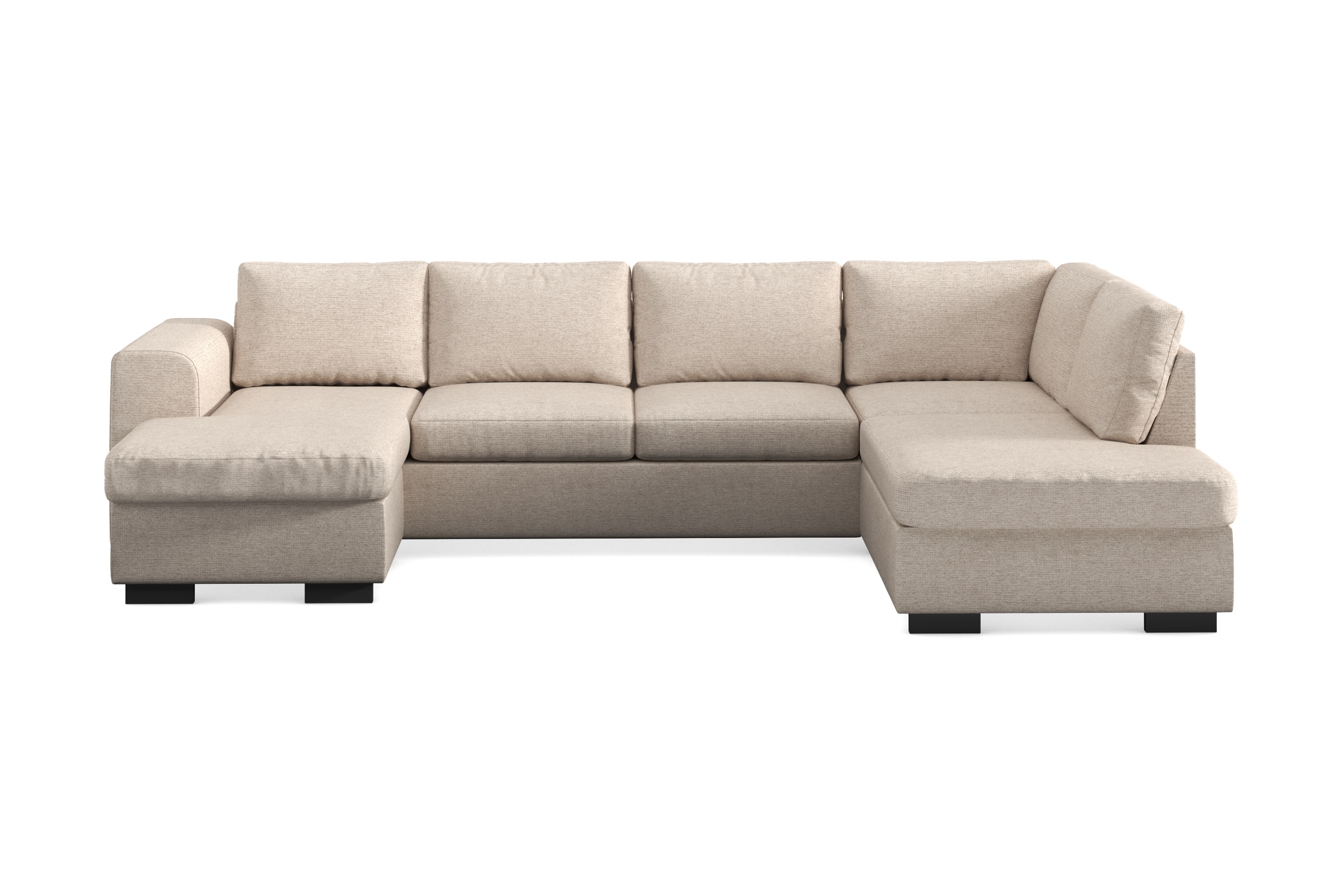 Scandinavian Choice CONNECT U-soffa XL med Divan Vänster Beige - U-soffor