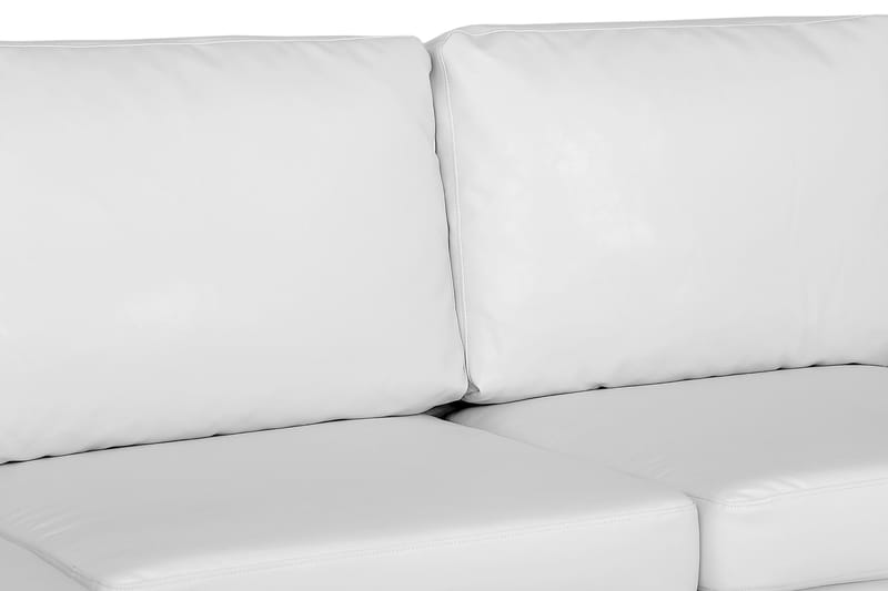 CONNECT U-soffa XL med Divan Vänster Konstläder Vit - Möbler - Vardagsrum - Soffor - U-soffor