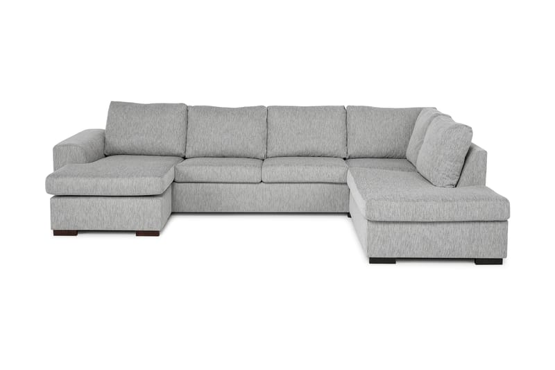 CONNECT U-soffa XL med Divan Vänster Ljusgrå - Möbler - Vardagsrum - Soffor - U-soffor