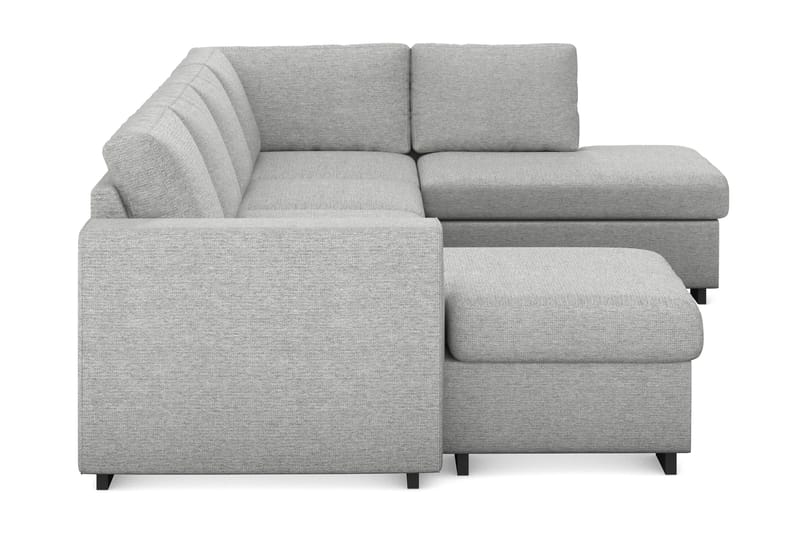 CONNECT U-soffa XL med Divan Vänster Ljusgrå - Möbler - Vardagsrum - Soffor - U-soffor