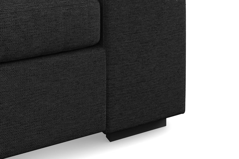 CONNECT U-soffa XL med Divan Vänster Svart - Möbler - Vardagsrum - Soffor - U-soffor