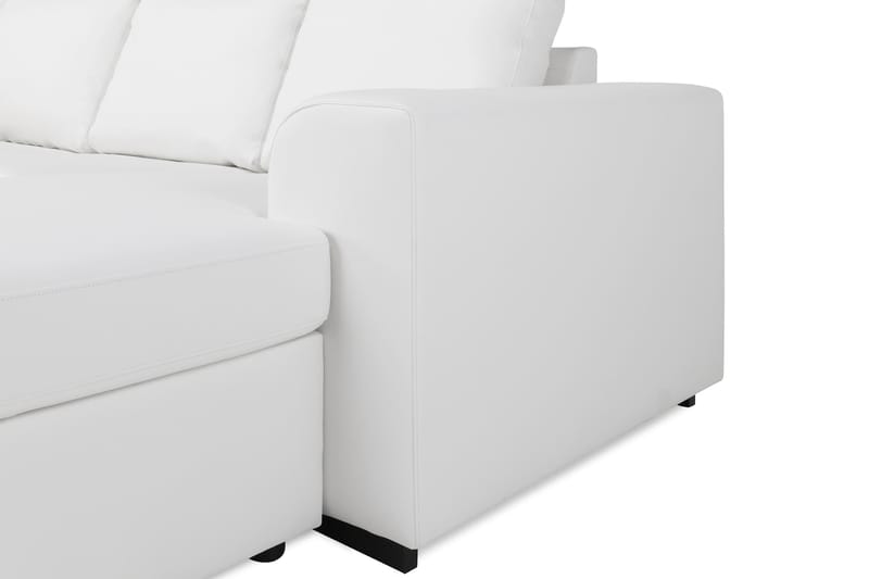 CONNECT U-soffa XXL med Divan Höger Vit - Möbler - Vardagsrum - Soffor - U-soffor