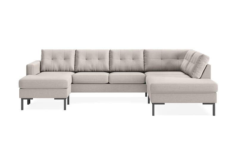 Frillestad 4-sits U-soffa Divan Vänster Beige - Möbler - Vardagsrum - Soffor - U-soffor