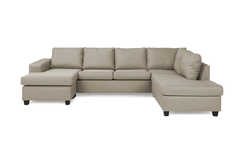 HAVANA U-soffa med Divan Vänster Beige - Möbler - Vardagsrum - Soffor - U-soffor