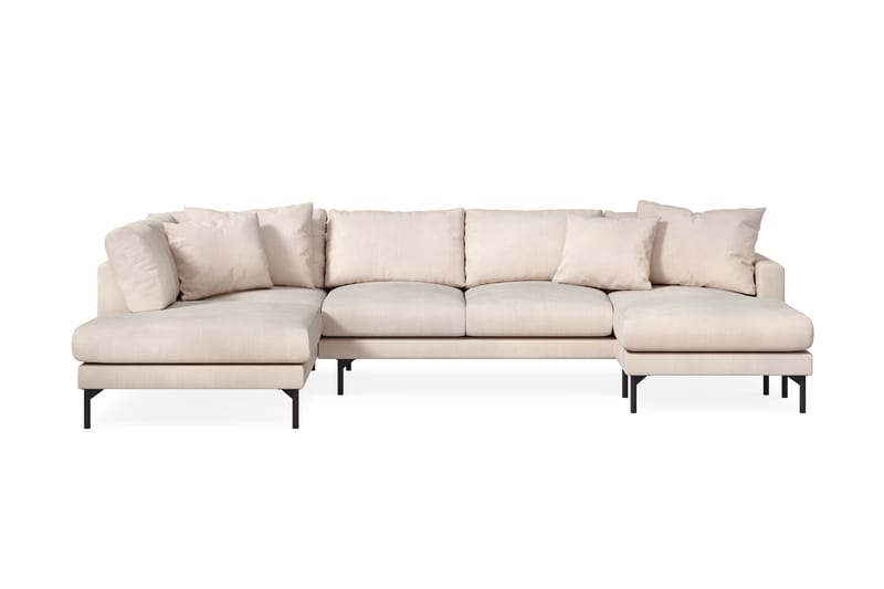 Menard 5-sits U-Soffa Beige - Möbler - Vardagsrum - Soffor - U-soffor