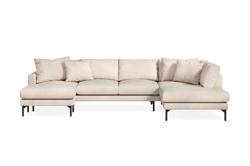 Menard 5-sits U-Soffa Beige - Möbler - Vardagsrum - Soffor - U-soffor