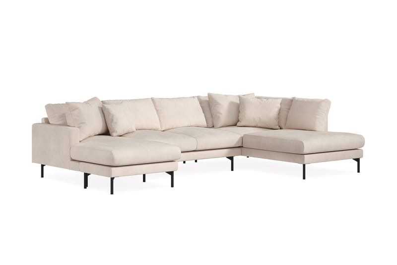 Menard 5-sits U-Soffa Beige - Möbler - Vardagsrum - Soffor - U-soffor