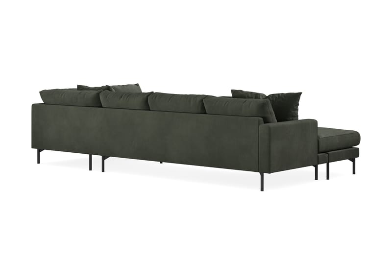 Menard 5-sits U-Soffa Mörkgrön - Möbler - Vardagsrum - Soffor - U-soffor